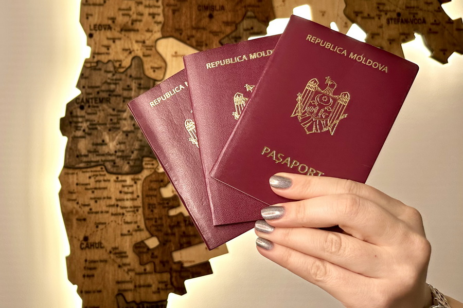 Молдавский биометрический паспорт