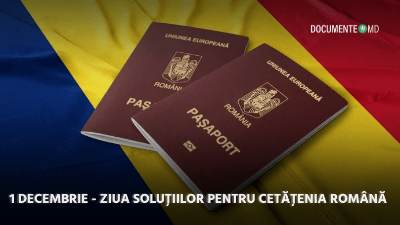 1 decembrie la Documente.md: ziua ușilor deschise cu consultanță gratuită pentru cetățenie și acte românești