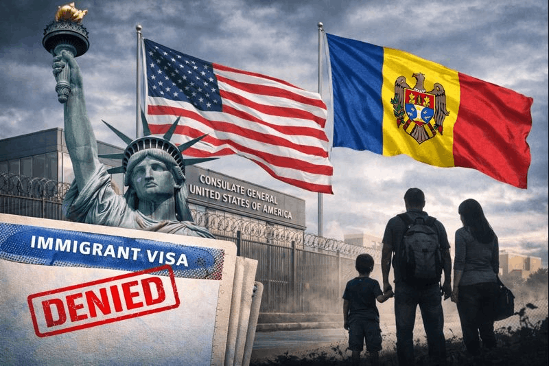 США приостанавливают выдачу виз для 75 стран, включая Республику Молдова: что происходит сейчас